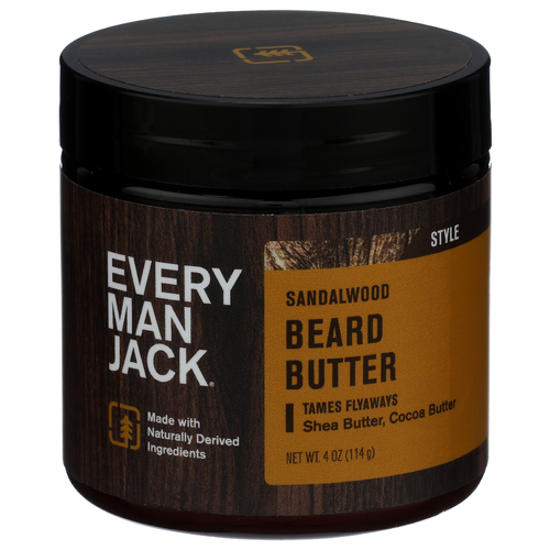 Every Man Jack Sandalwood Beard Butter - 4 Ounce Image 1 of 3