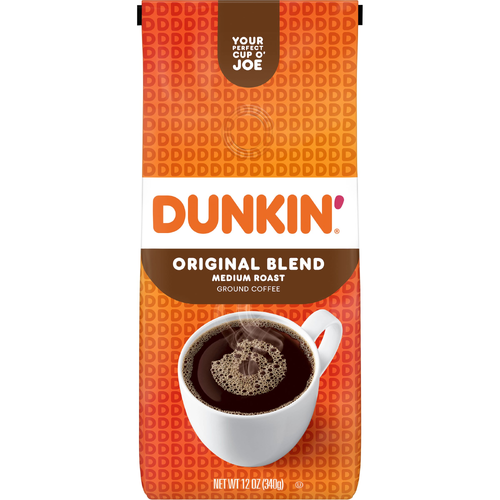 Dunkin' Caffeine Ground Original Blend Each - 12 Ounce Image 1 of 2