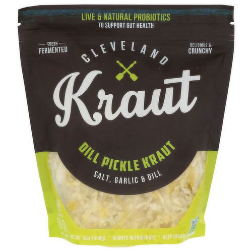 Cleveland Kitchen Dill Pickle Kraut - 16 Ounce Image 1 of 4
