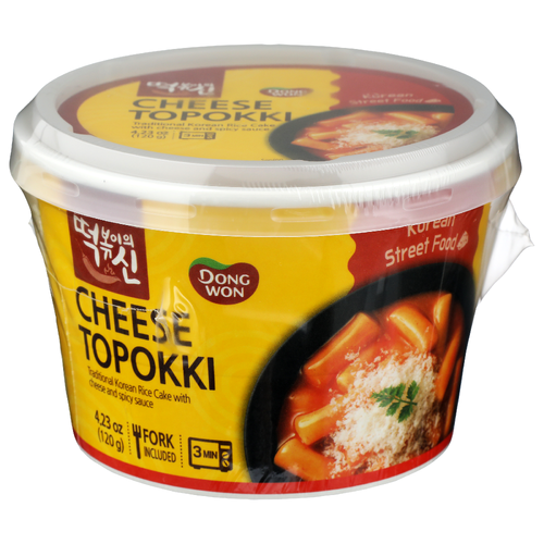 Dong Won Cheese Topokki Cup - 4.23 Ounce