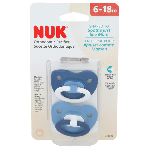 Nuk Orthodontic Pacifier - 1 Each