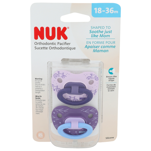 Nuk Orthodontic Pacifier - 1 Each