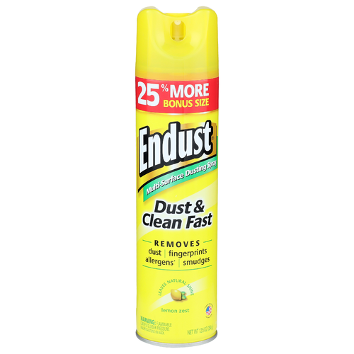 Endust Lemon Zest Multi-Surface Dusting Spray - 12.5 Ounce