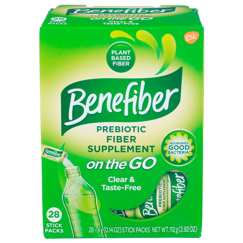 Benefiber Clear & Taste-free Prebiotic Fiber Supplement - 0.005 Ounce - 28 Count