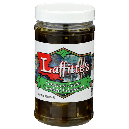 Laffitte's Gourmet Cajun Candied Jalapenos - 12 Fluid Ounce