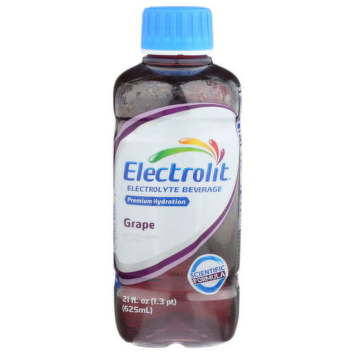 Electrolit Grape Hydration Drink With Electrolytes - 21 Fluid Ounce