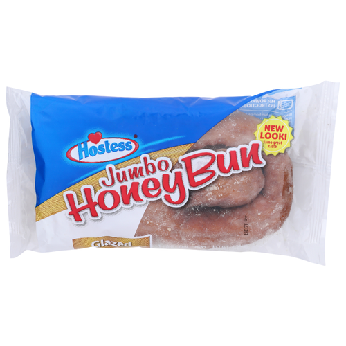 Hostess Glazed Jumbo Honey Bun - 4.75 Ounce Image 1 of 4