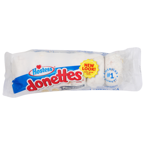 Hostess Donettes Powdered Mini Donuts - 0.5 Ounce - 6 Count