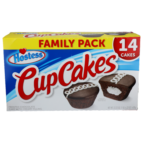 BROOKSHIRE'S Hostess Family Pk Cupcakes - 1.587 Ounce - 14 Count