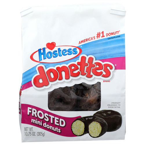 Hostess Donettes Brand Frosted Mini Donuts - 10.75 Ounce