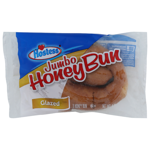 BROOKSHIRE'S Hostess Glazed Honey Bun - 4 Ounce - 1 Count