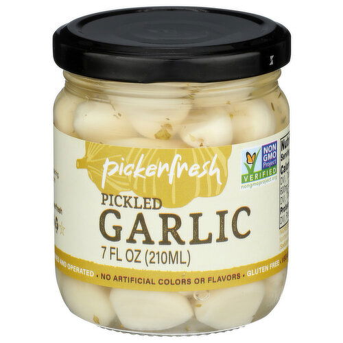 PICKERFRESH Pickled Garlic - 7 Fluid Ounce
