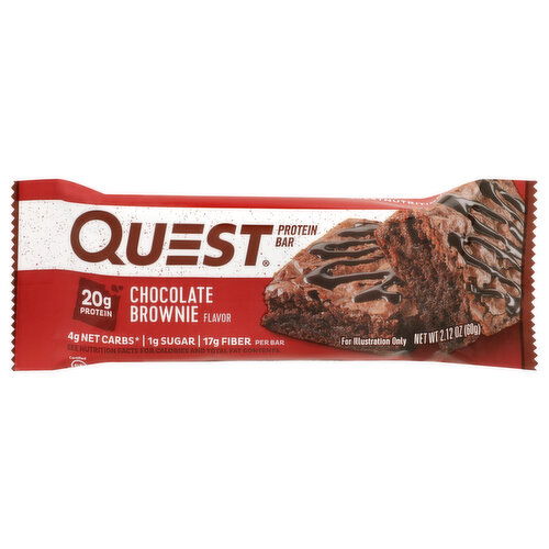 Quest Protein Bar Chocolate Brownie - 2.12 Ounce