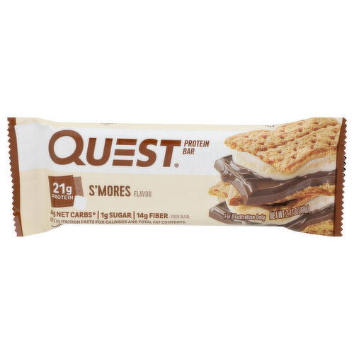 Quest Protein Bar S'mores - 2.12 Ounce - 1 Count