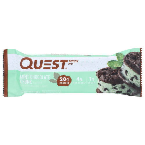Quest Mint Chocolate Chunk Protein Bar - 2.12 Ounce - 1 Count