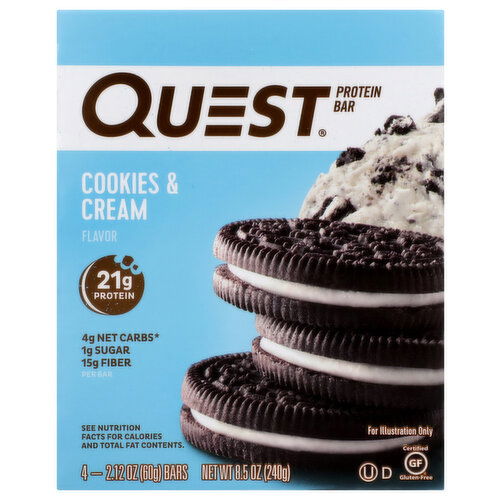 Quest Protein Bar - 2.12 Ounce - 4 Count