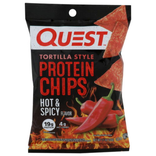 BROOKSHIRE'S Quest Protein Chip Hot n Spicy - 1.1 Ounce