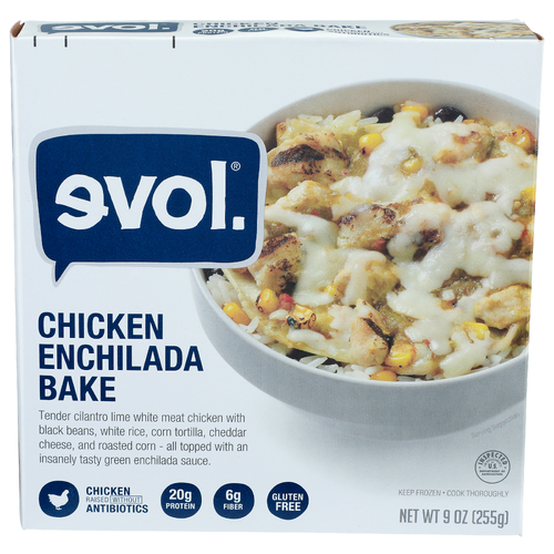 Evol. Chicken Enchilada Bake - 9 Ounce