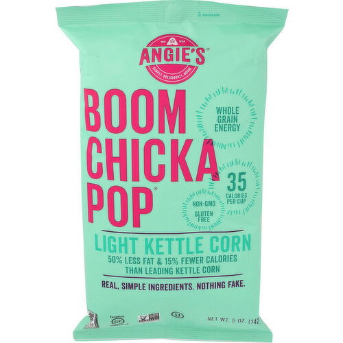 ANGIE'S BOOMCHICKAPOP Popcorn Light Kettle Corn - 5 Ounce