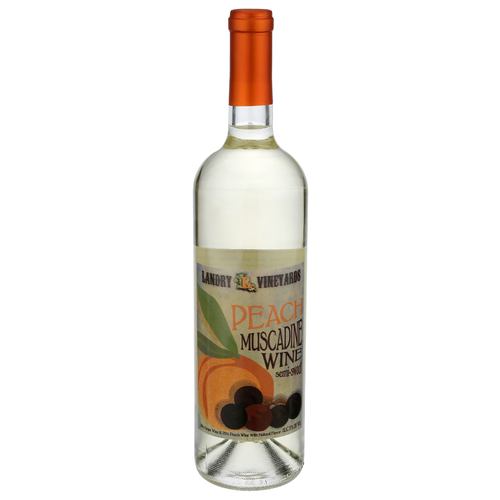 Landry Vineyards Semi-Sweet Peach Muscadine Wine - 750 ml