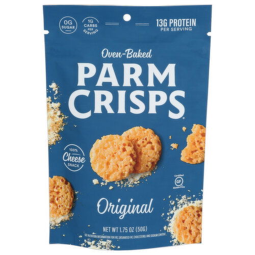 Parmcrisps Original Parmesan Cheese Crisps - 1.75 Ounce