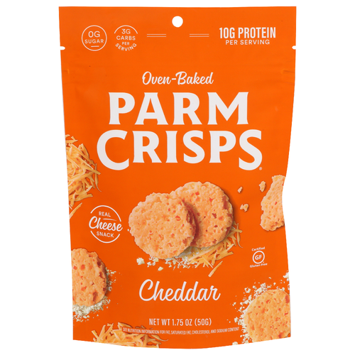 Parmcrisps Cheddar Cheese Crisps - 1.75 Ounce
