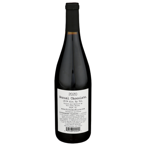Sexual Chocolate. California Red Wine - 750 ml