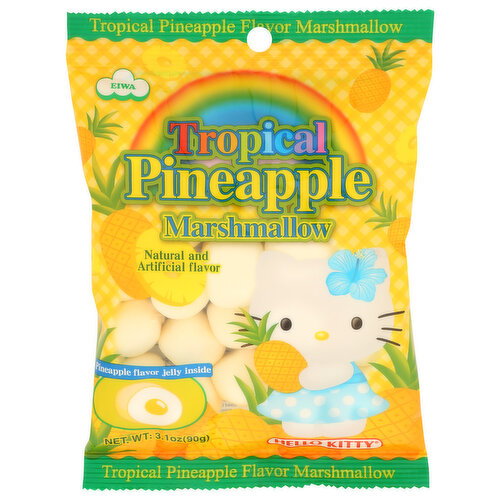 Hello Kitty Tropical Pineapple Marshmallow - 3.1 Ounce Image 1 of 4