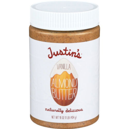 Justin's Almond Butter Vanilla - 16 Ounce