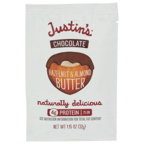 JUSTIN's Hazelnut Butter - 1.15 Ounce