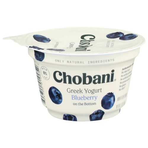 Chobani Blueberry Non-Fat Greek Yogurt - 5.3 Ounce