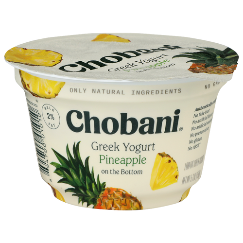 Chobani Pineapple On The Bottom Greek Yogurt - 5.3 Ounce