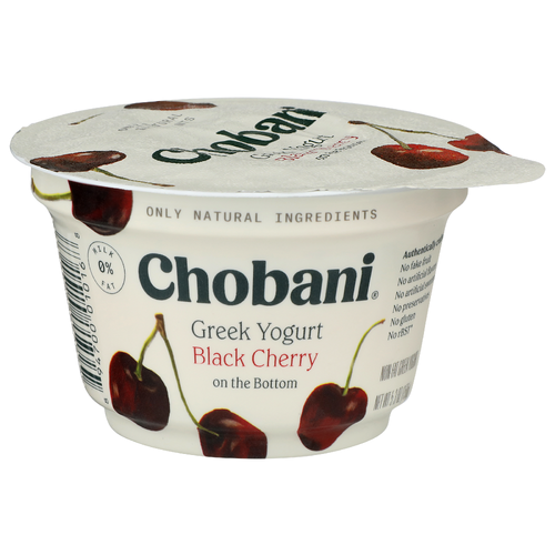 Chobani Black Cherry Non-Fat Greek Yogurt - 5.3 Ounce