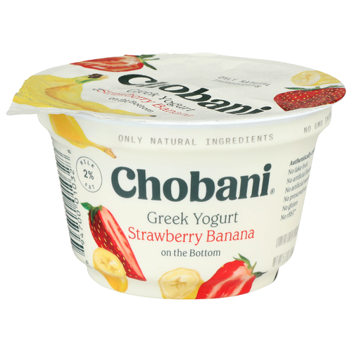 Chobani Strawberry Banana Greek Yogurt - 5.3 Ounce