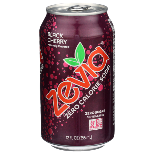 Zevia Black Cherry Soda - 12 Fluid Ounce - 1 Count