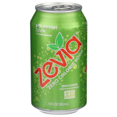 Zevia Mountain Soda - 12 Fluid Ounce - 1 Count