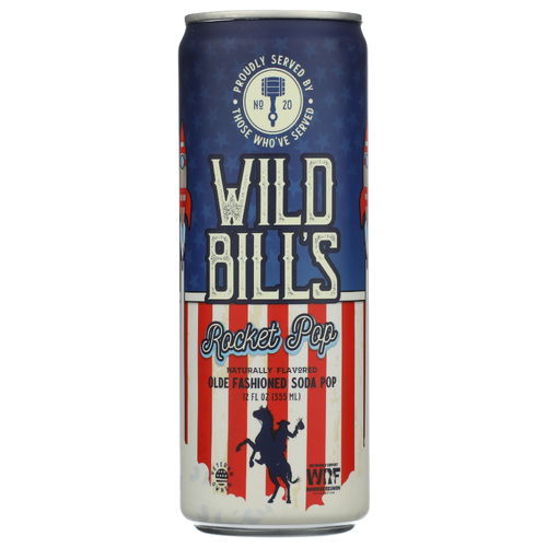 Wild BILL's Craft Beverage Co Soda Rocket Pop - 12 Fluid Ounce