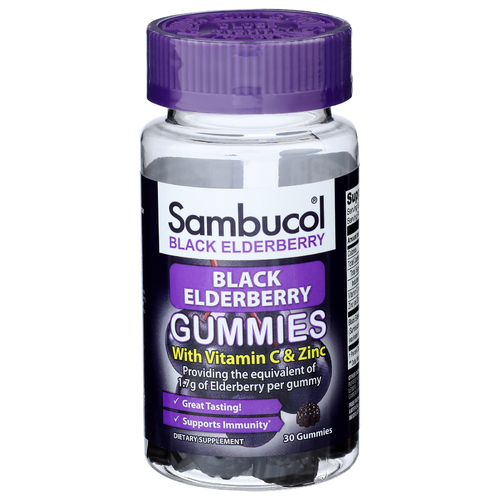 Sambucol Black Elderberry Gummies - 30 Count