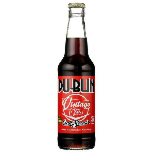 Dublin Soda Vintage Cola - 12 Fluid Ounce - 1 Count