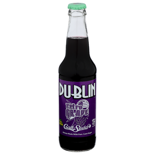 Dublin Craft Soda Retro Grape - 12 Fluid Ounce