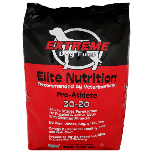 Extreme Dog Fuel 30-20 For Puppies And Active Dogs Food - 20 Pound