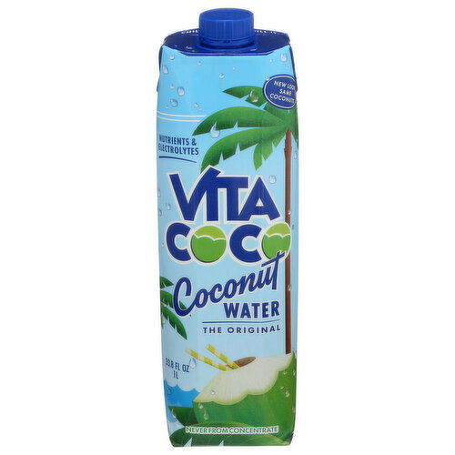 Vita Coco Coconut Water The Original - 33.8 Fluid Ounce
