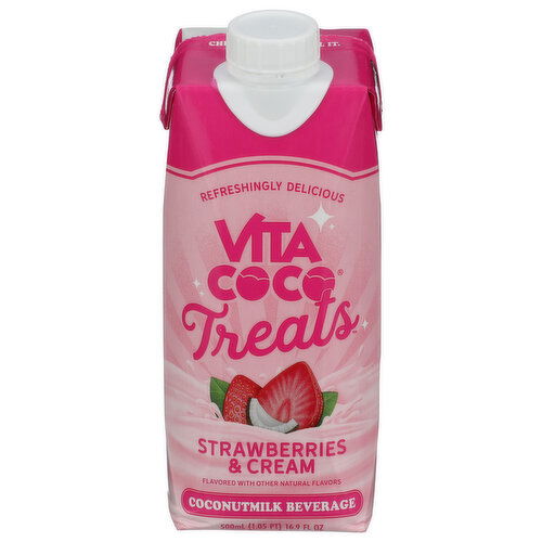 Vita Coco Treats Strawberries & Cream Coconut Milk - 500 ml