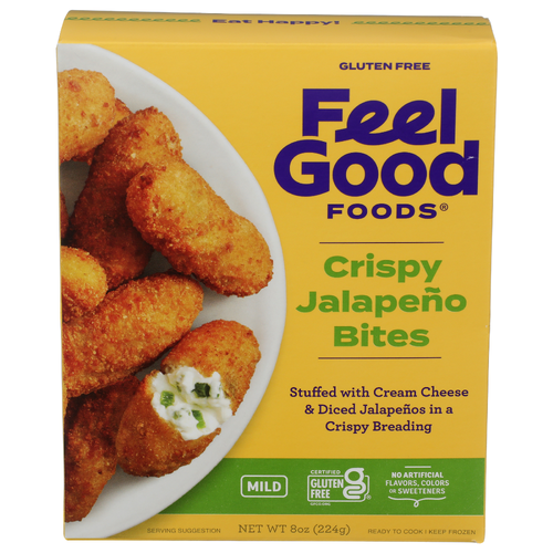 Feel Good Foods Crispy Jalapeno Bites - 8 Ounce