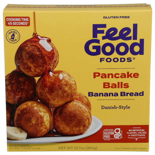 Feel Good Foods Pancake Balls Banana Bread - 12.7 Ounce Image 1 of 4
