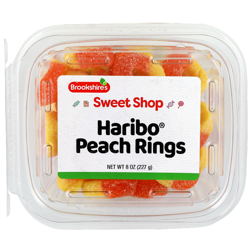 Brookshire's Haribo Gummy Peaches - 8 Ounce Image 1 of 4