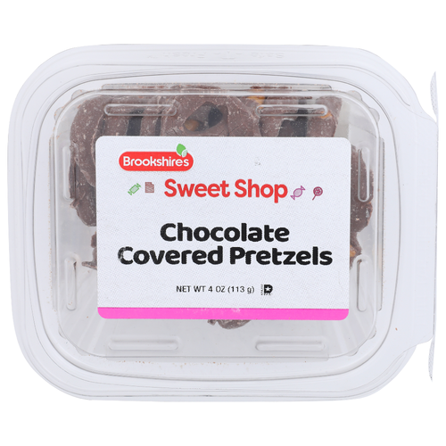 Brookshire's Chocolate Covered Pretzels - 4 Ounce