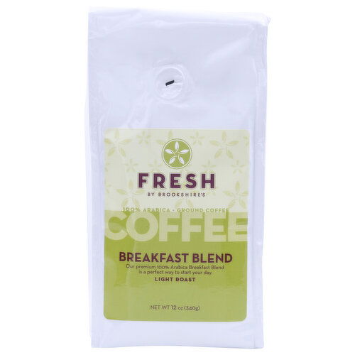 Fresh Breakfast Blend Ground Coffee - 12 Ounce Image 1 of 2