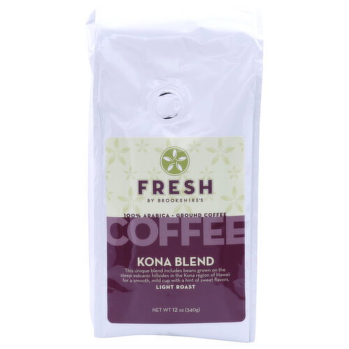 Fresh Kona Blend Grnd Coffee - 12 Ounce Image 1 of 2