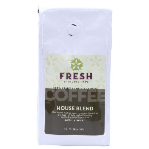 Fresh House Blend Rfa Grnd Cfe        12 - 12 Ounce Image 1 of 2